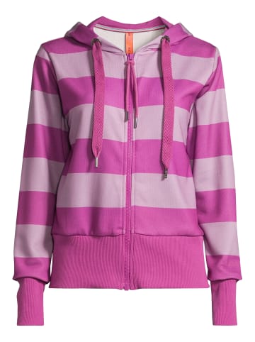 Salzhaut Sweatshirt RECKSCHETER in Plum-Flieder