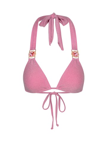 Moda Minx Bikinioberteil Lumiere Amour Triangle in Candy Pink