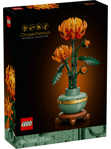 LEGO Icons Chrysantheme in Mehrfarbig ab 18 Jahre