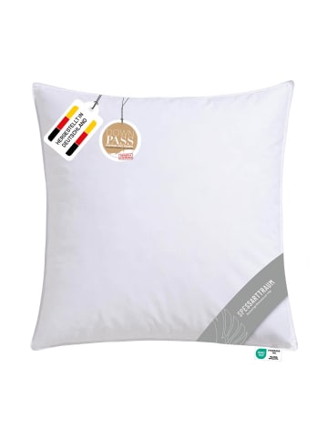 Spessarttraum Daunenkissen 3-Kammer "Topas" in weiß
