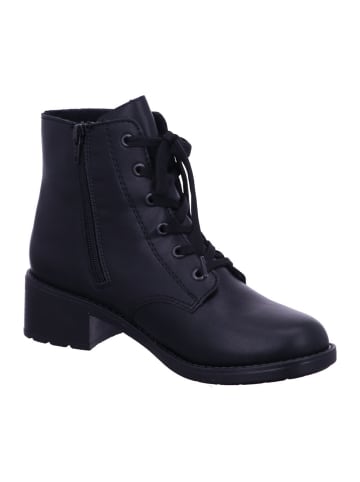 rieker Damen Winterschuhe warm in Schwarz