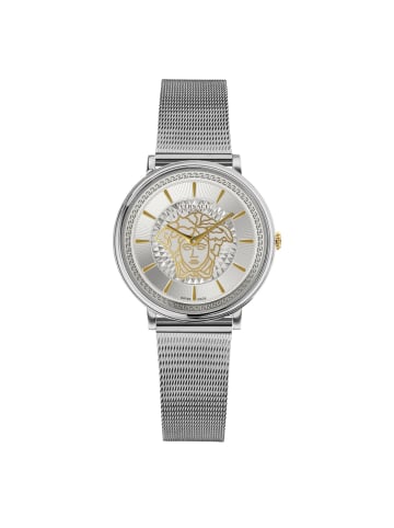 Versace Quarzuhr VE8102019 in Silber