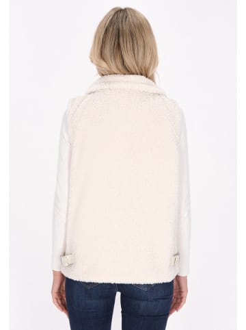 VIRITA Women Vest in Wollweiss