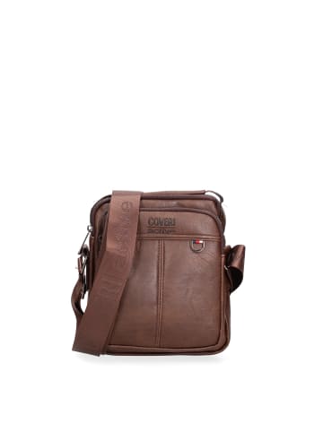 Enrico Coveri Umhängetasche in BROWN