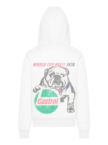 F4NT4STIC Hoodie Castrol 1970 in weiß