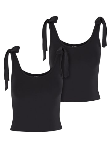 Urban Classics Tank-Tops in black/black