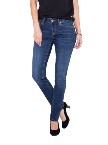 ATT Jeans ATT Jeans ATT JEANS Basic Slim Fit Jeans in leichter Waschung Belinda in darkblue