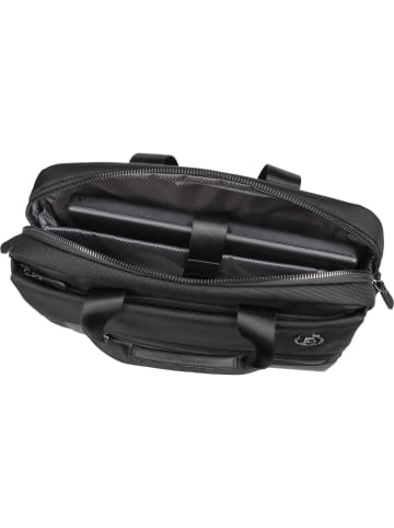 Bugatti Aktentasche Nero Workbag Medium in Schwarz