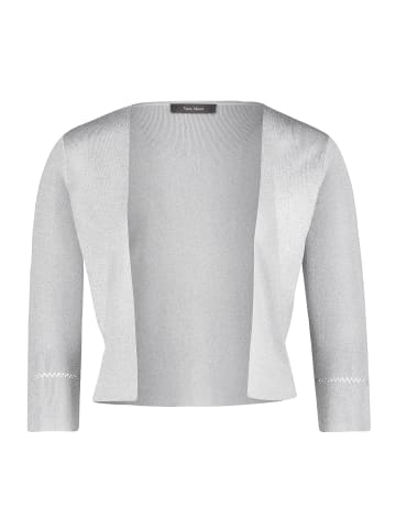 Vera Mont Strickbolero ohne Verschluss in Grau/Silber