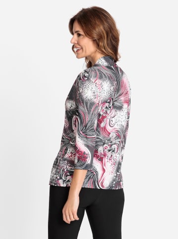 WITT WEIDEN 2-in-1-Shirt in rosé-gemustert