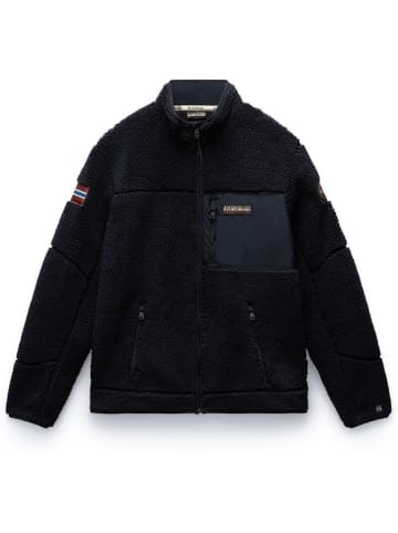 Napapijri Pullover "Yupik Fz 3" in Schwarz