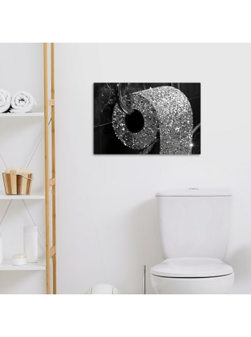 MuchoWow Leinwand bilder Toilettenpapier (BxH)