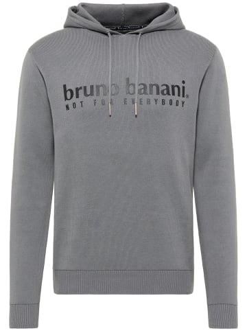 Bruno Banani Strickpullover BARBER in Anthrazit / Melange