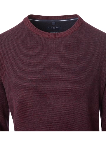 CASAMODA Pullover in Bordeauxrot