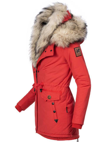 Navahoo Wintermantel Sweety in Rot