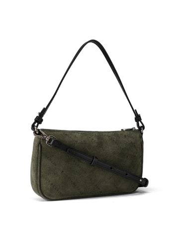 LIEBESKIND BERLIN Monogram Schultertasche Leder 23.5 cm in forest