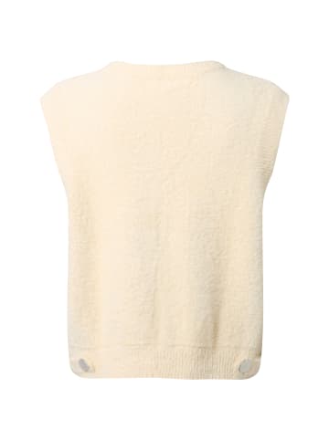 Marie Lund Weste in ecru - 0001