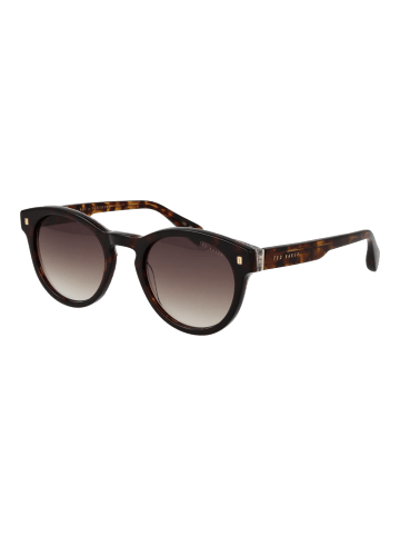 Ted Baker Männer Sonnenbrillen Rund Braun