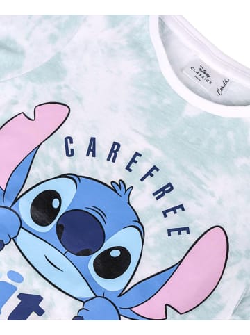 Cerda T-Shirt Disney Lilo & Stitch Carefree in Weiß