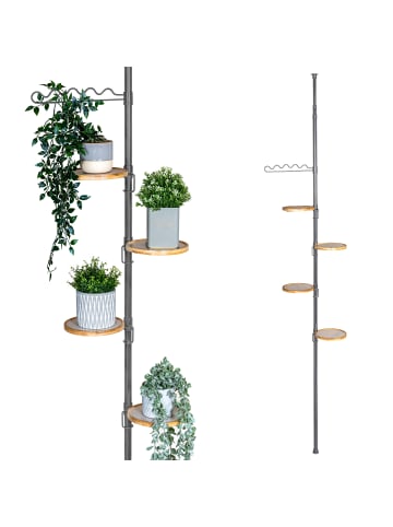 bremermann Teleskop-Blumenregal weiß