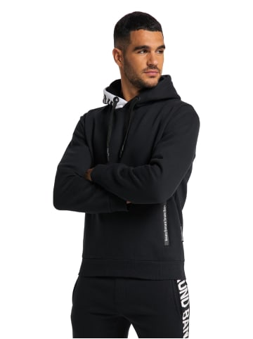 Bruno Banani Hoodie ohne Reißverschluss REED in Schwarz