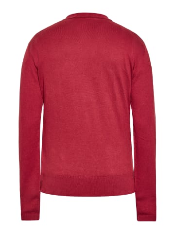 DreiMaster Maritim Men Sweater in Weinrot