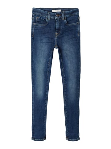 name it Mädchen Jeans mit hoher Taille in Blau
