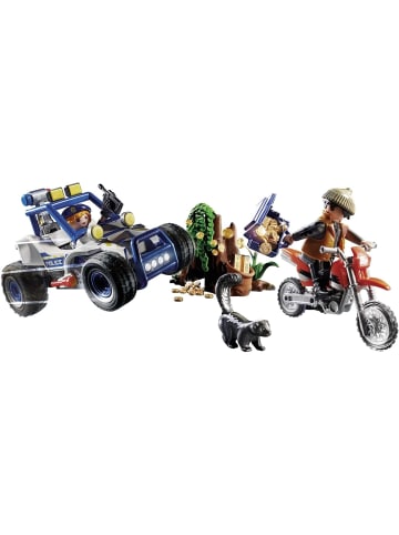 Playmobil City Action 70570 Polizei-Geländewagen: Verfolgung des Schatzräubers 4+