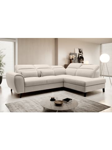 MF Design Nobel Recamiere Rechts in Elfenbein -  (L) 265 x (B) 265 x (H) 100 cm