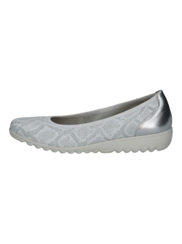 Caprice Ballerinas in Silber