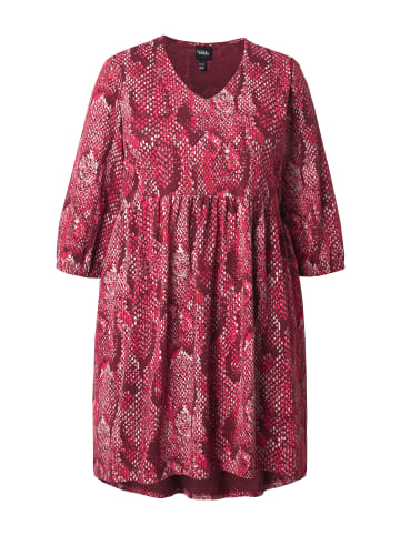 Ulla Popken Jerseykleid in pflaume