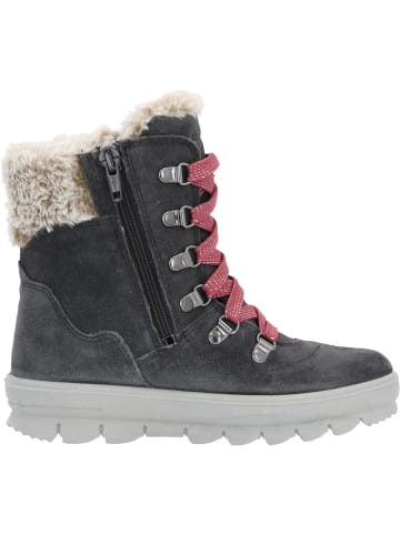 superfit Winterstiefel in Grau/Pink