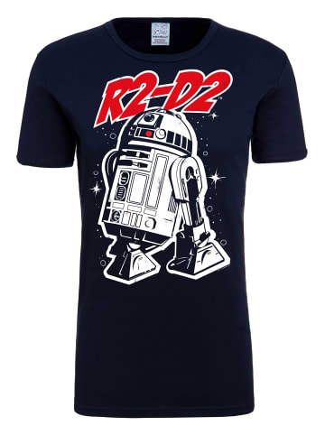 Logoshirt T-Shirt R2-D2 in dunkelblau