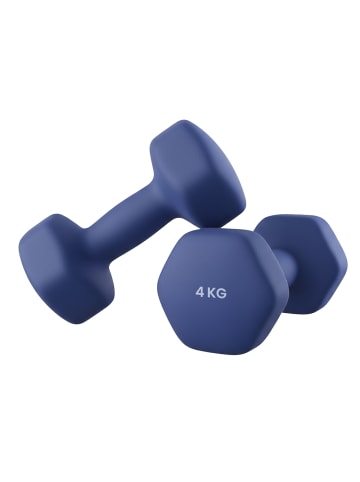 SONGMICS 2er-Set: Hanteln Stefan in Blau - (B)9.5 x (H)9 x (T)20.5 cm