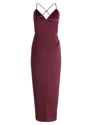 Vera Mont Abendkleid mit Raffung in Deep Dahlia