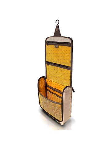 rollink Accessoires Kulturbeutel 24 cm grey yellow