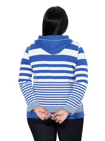 Ulla Popken Sweatjacke in tintenblau