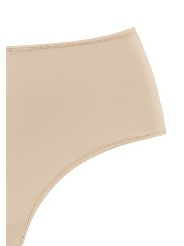 LASCANA High-Waist-String in beige