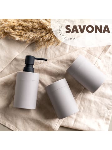 bremermann Badezimmer-Set SAVONA, Soft-Touch, rund