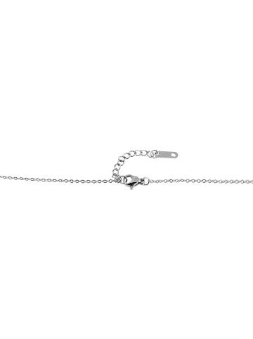 Adeliás Unisex Halskette mit Anhänger – aus Edelstahl in silber