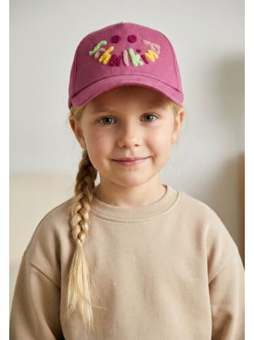 Sterntaler Basecap Schulkind in magenta melange