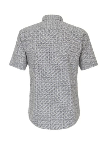 CASAMODA Kurzarm Business Hemd für Herren in grau