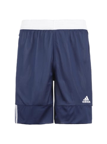 adidas Performance Trainingsshorts 3G Speed Reversible in dunkelblau / weiß