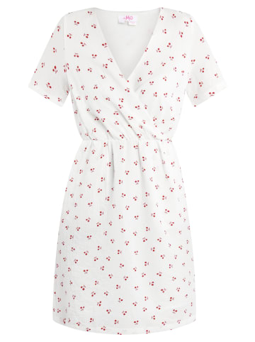 myMo Damen Kleid Mit Blütenprint in Wollweiss