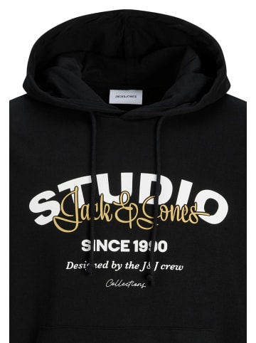 Jack & Jones Hoodie 'Yuki' in schwarz