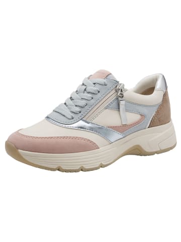 Tamaris Wide Fit Sneaker in OFFWHITE COMB