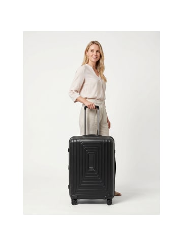 Redolz Essentials 14 4 Rollen Trolley M 65 cm mit Dehnfalte black metallic