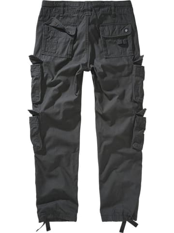 Brandit Cargohose "Pure Slim Fit Pants" in Grau