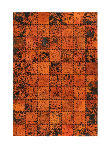 Flachgewebe Teppich Viktoria 125 in Orange