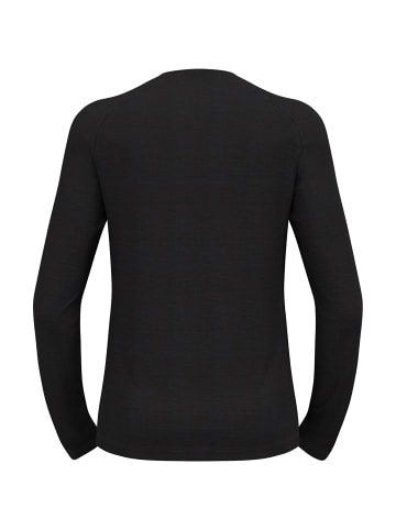 Odlo BL TOP crew neck l/s NATURAL P in Dunkelgrau0319